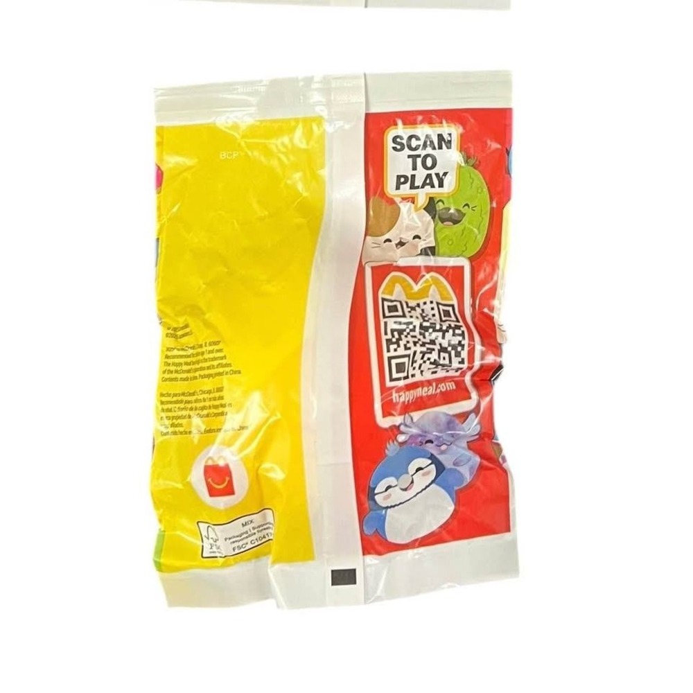 2025‎ McDonald's Squishmallows Happy Meal Junie The Banana Yellow SEALED